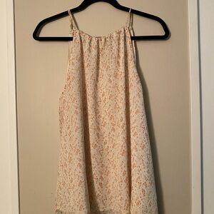 Floral Cream Women's Top